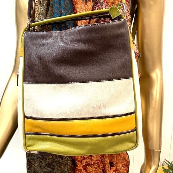 ILI Convertible Retro Leather Bag main image 6